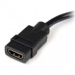 StarTech.com Adattatore cavo video HDMI a DVI-D da 20 cm - HDMI femmina a DVI maschio