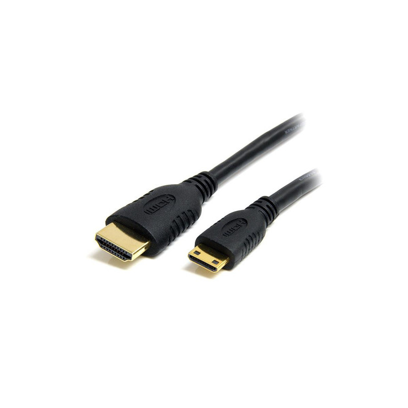 StarTech.com Cavo HDMI ad alta velocità 0,5m con Ethernet - HDMI a Mini HDMI - M/M