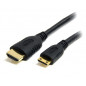 StarTech.com Cavo HDMI ad alta velocità 0,5m con Ethernet - HDMI a Mini HDMI - M/M