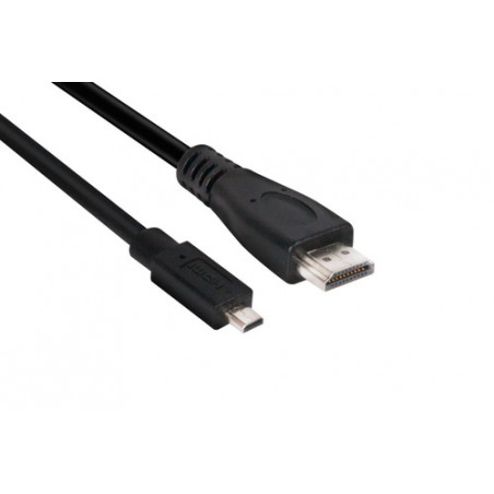 CLUB3D Micro HDMI™ to HDMI™ 2.0 4K60Hz Cable 1M / 3.28Ft