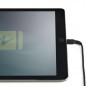 StarTech.com Cavo da USB-A a Lightning da 15cm nero - Robusto e resistente cavo di alimentazione/sincronizzazione in fibra arami