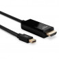 Lindy 36928 cavo e adattatore video 3 m Mini DisplayPort HDMI tipo A (Standard) Nero