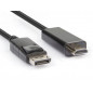 Hamlet XVCDP-HDM18 cavo e adattatore video 1,8 m DisplayPort HDMI tipo A (Standard) Nero