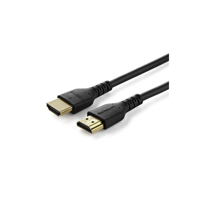 StarTech.com Cavo HDMI 2.0 con Ethernet da 2 m - Funziona con Chromebook - Durevole ad alta velocità 4K 60Hz HDR - Cavo Premium