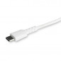 StarTech.com Cavo durevole da USB-C a Lightning da 1m bianco - Cavo di alimentazione/sincronizzazione in Fibra aramidica robusta