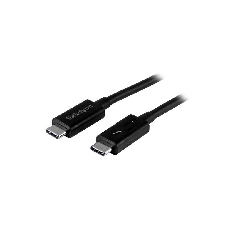 StarTech.com Cavo Thunderbolt 3 USB-C ( 40Gbps) da 0,5m - Compatibile con Thunderbolt e USB