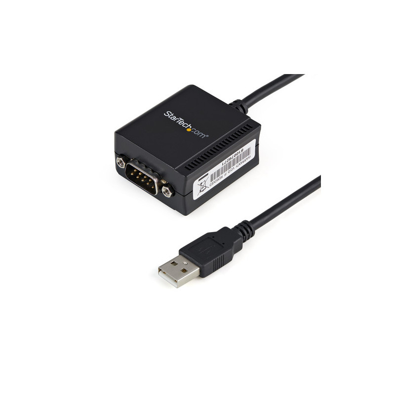 StarTech.com Cavo adattatore RS-232 USB FTDI a seriale 1 porta, con interfaccia COM