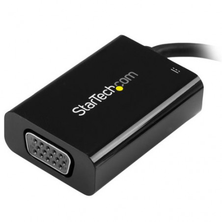 StarTech.com Adattatore da USB-C a VGA con alimentazione - 1080p Convertitore video USB Type-C a monitor VGA con porta di ricari