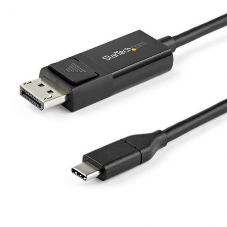 StarTech.com Cavo adattatore da USB C a DisplayPort 1.2 da 2m - Cavo video bidirezionale da DP a USB-C o USB-C a DP 4K 60Hz - HB