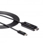 StarTech.com Cavo adattatore USB C a HDMI da 2m - Cavo video USB tipo C a HDMI 2.0 - Compatibile con Thunderbolt 3 - USB Type C 