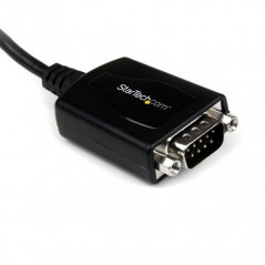 StarTech.com Cavo Adattatore USB 2.0 a Seriale RS232 DB9 con interfaccia COM - Adattatore professionale USB a DB9 / RS232 ad 1 p