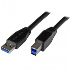 StarTech.com Cavo USB 3.0 attivo USB-A a USB-B - USB 3.1 Gen 1 (5 Gbps) da 5m