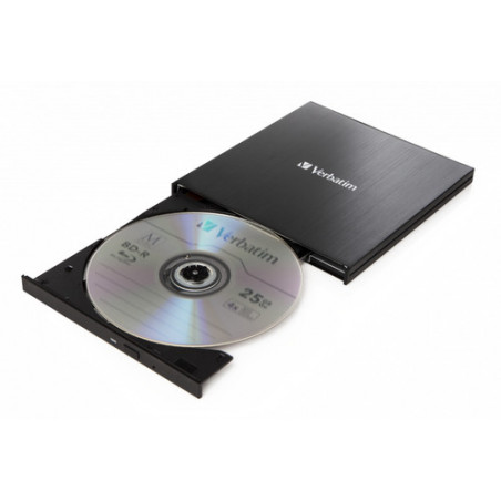 Verbatim 43889 lettore di disco ottico Blu-Ray RW Nero
