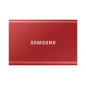 Samsung Portable SSD T7 2000 GB Rosso