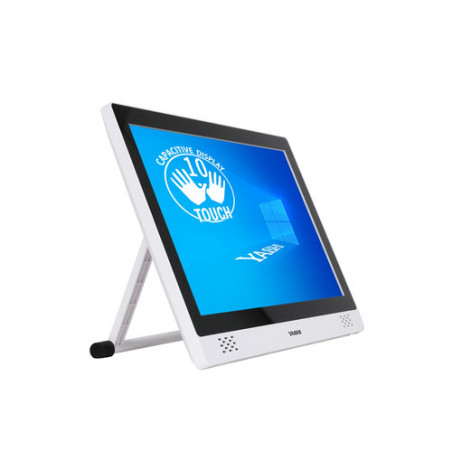 YASHI YZ1609 monitor touch screen 39,6 cm (15.6") 1920 x 1080 Pixel Multi-touch Nero, Bianco
