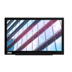 AOC 01 Series I1601P Monitor PC 39,6 cm (15.6") 1920 x 1080 Pixel Full HD LED Nero