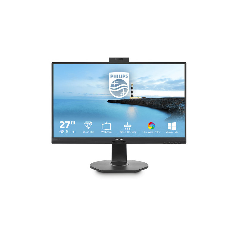 Philips B Line 272B7QUBHEB/00 Monitor PC 68,6 cm (27") 2560 x 1440 Pixel Quad HD LCD Nero