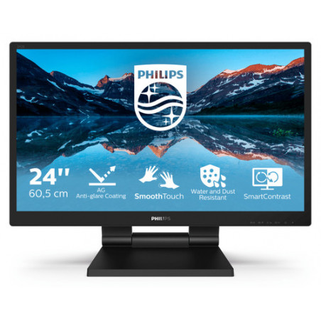 Philips 242B9TL/00 monitor touch screen 60,5 cm (23.8") 1920 x 1080 Pixel Multi-touch Nero
