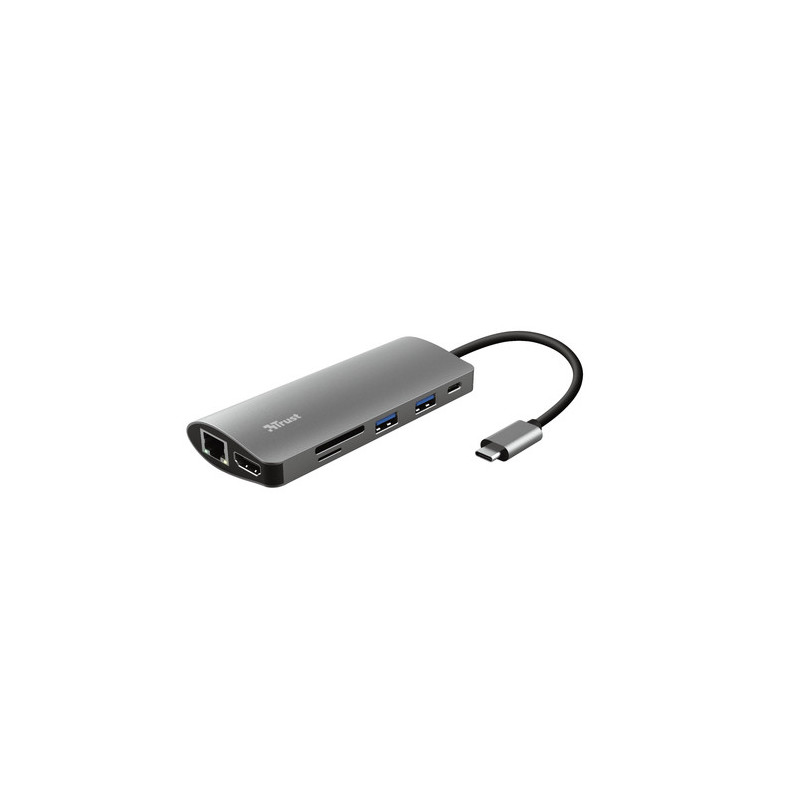 Trust Dalyx scheda di interfaccia e adattatore Interno HDMI, RJ-45, USB 3.2 Gen 1 (3.1 Gen 1)