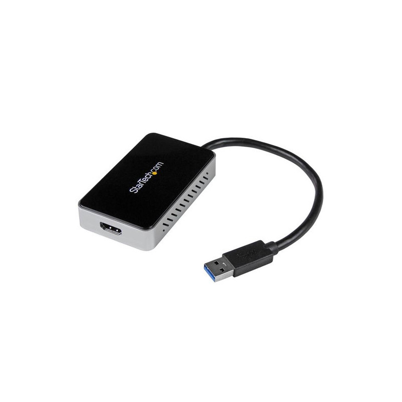 StarTech.com Adattatore scheda video esterna per più monitor USB 3.0 a HDMI con hub USB a 1 porta – 1920x1200 / 1080p