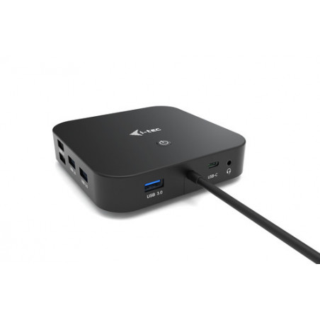 i-tec USB-C HDMI DP Docking Station with Power Delivery 100 W