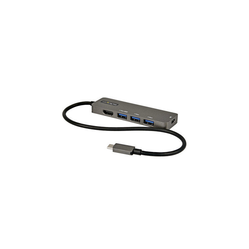 StarTech.com Adattatore Multiporta USB-C - Mini Docking station da USB-C a HDMI 4K 60Hz (HDR10) con Pass-Through Power Delivery 