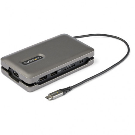StarTech.com Adattatore Multiporta USB C - Da USB C a HDMI 2.0 4K 60Hz - Hub USB 2 Porte 10Gbps - 100W Power Delivery Pass-throu
