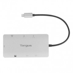 Targus DOCK423EU replicatore di porte e docking station per notebook Cablato USB 3.2 Gen 1 (3.1 Gen 1) Type-C Argento