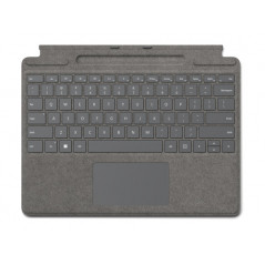 Microsoft Surface Pro Signature Keyboard Platino Microsoft Cover port QWERTY Italiano