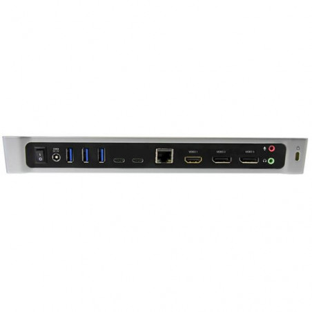StarTech.com Docking Station per Portatili USB-C a Tripla Uscita 4K - Power Delivery USB