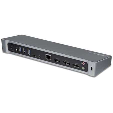 StarTech.com Dock per triplo Monitor 4K USB-C con 5x porte USB 3.0 - PD 100W