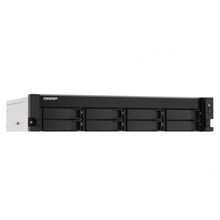 QNAP TS-873AEU-4G server NAS e di archiviazione Armadio (2U) Collegamento ethernet LAN Nero V1500B