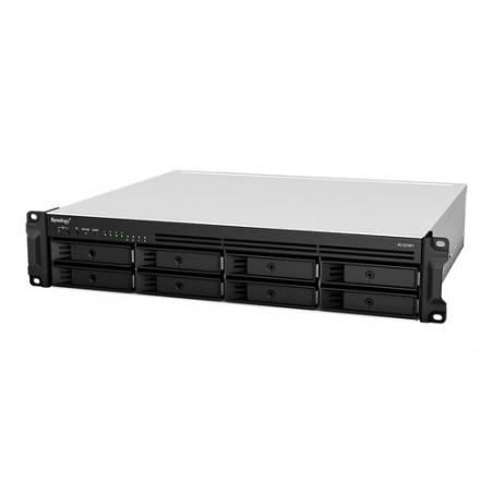 Synology RackStation RS1221RP+ server NAS e di archiviazione Armadio (2U) Collegamento ethernet LAN Nero V1500B
