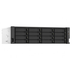 QNAP TS-1673AU-RP-16G server NAS e di archiviazione Armadio (3U) Collegamento ethernet LAN Nero, Grigio V1500B
