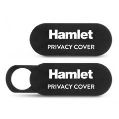 Hamlet HWCAMCV4 accessorio per webcam Copertura di protezione per privacy Nero