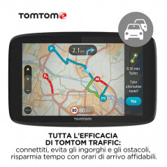 TomTom GO Essential 6" Ref navigatore Palmare/Fisso 15,2 cm (6") Touch screen 262 g Nero