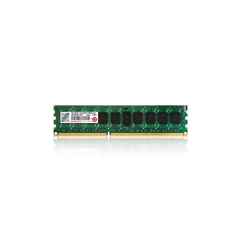 Transcend 4GB DDR3 1600 PC3-12800 240-pin DIMM ECC Registered CL11 memoria 2 x 8 GB 1600 MHz Data Integrity Check (verifica inte