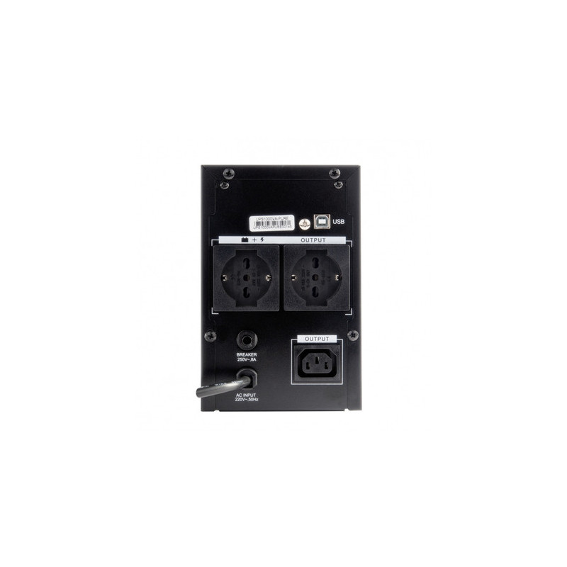 Vultech UPS1000VA-PURE gruppo di continuità (UPS) A linea interattiva 1 kVA 800 W 3 presa(e) AC
