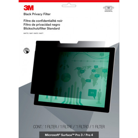 3M Filtro Privacy per Microsoft® Surface® Pro 3/4 - modalità orizzontale