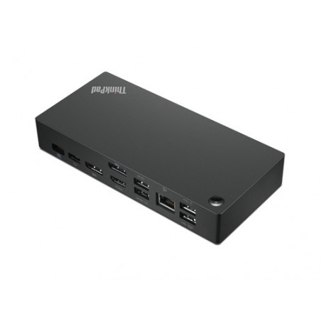 Lenovo 40AY0090EU replicatore di porte e docking station per notebook Cablato USB 3.2 Gen 1 (3.1 Gen 1) Type-C Nero