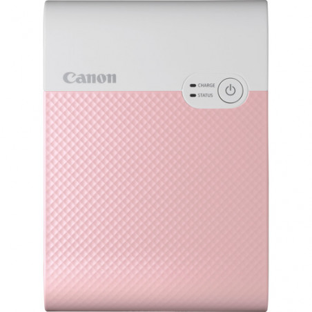 Canon SELPHY Stampante fotografica portatile wireless a colori SQUARE QX10, rosa