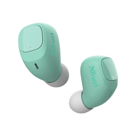 Trust Nika Compact Auricolare True Wireless Stereo (TWS) In-ear Musica e Chiamate Bluetooth Turchese