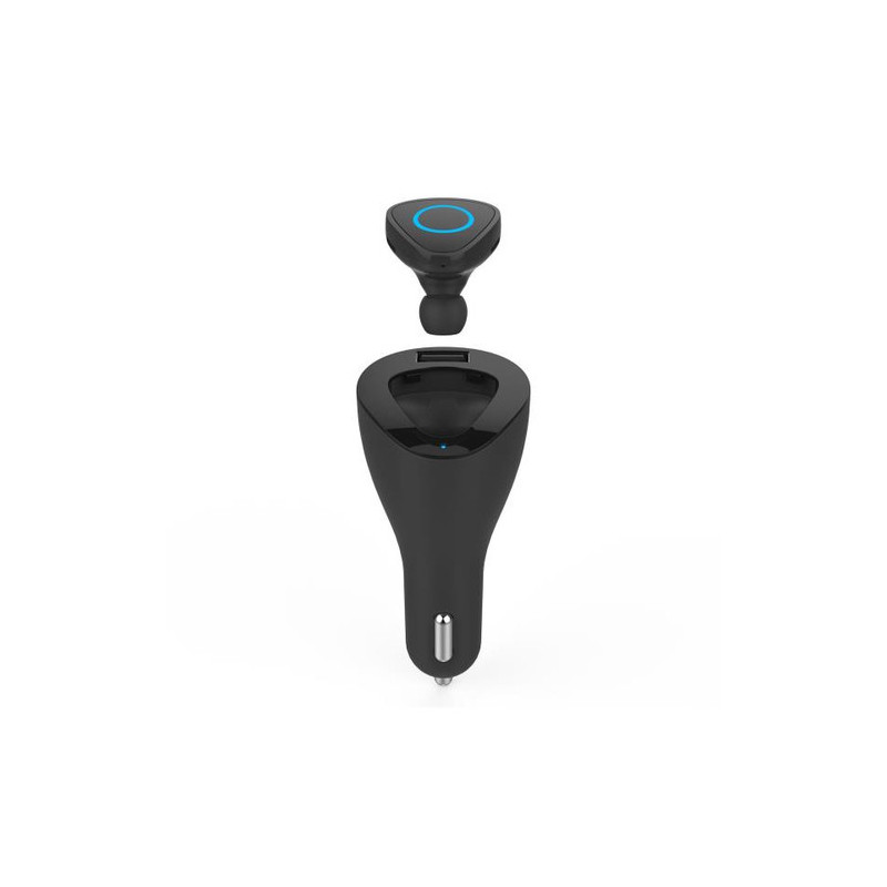 Celly BHDUOBK cuffia e auricolare Wireless Portatile Ideali alla guida Bluetooth Nero