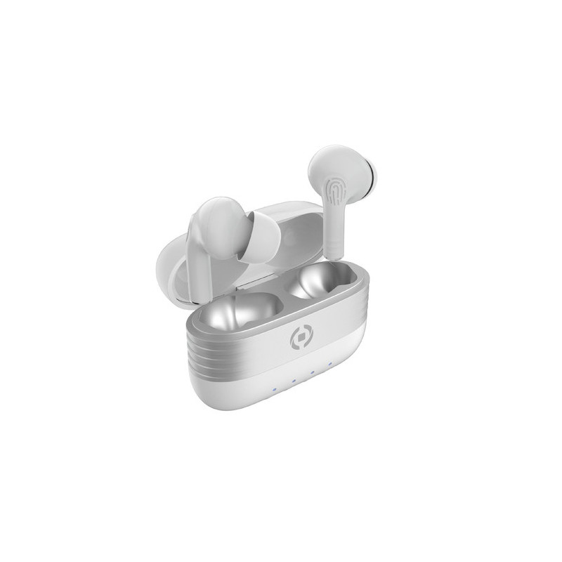 Celly Slim1 Auricolare Wireless In-ear Musica e Chiamate Bluetooth Bianco