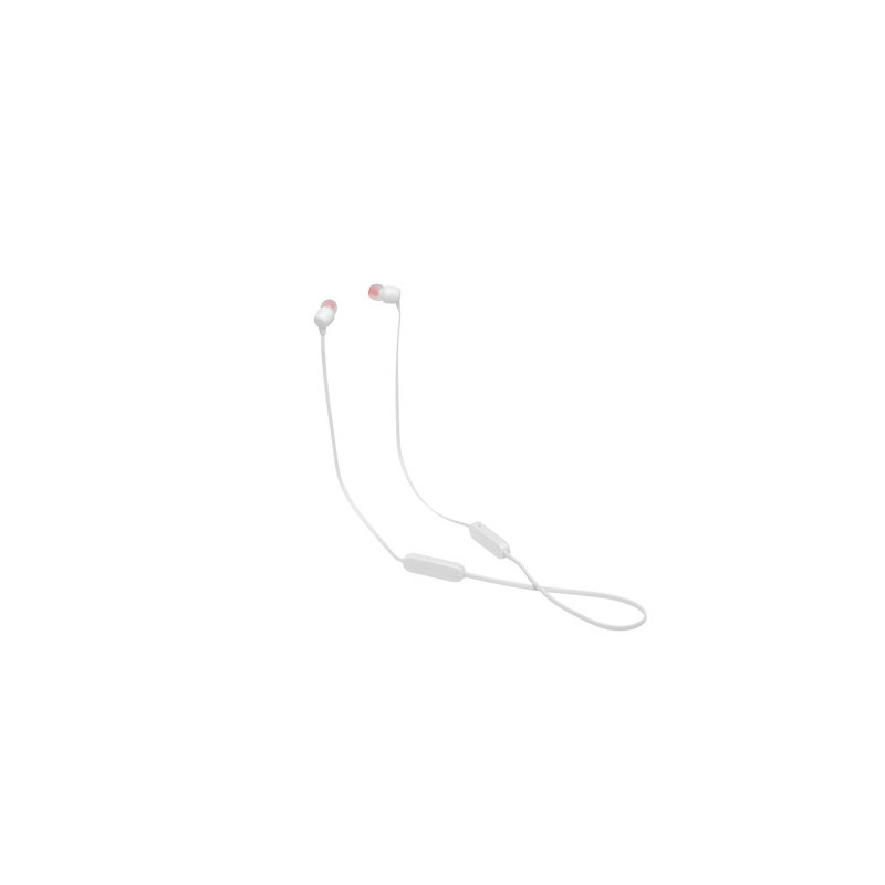 JBL Tune 125 Auricolare Wireless In-ear MUSICA USB tipo-C Bluetooth Bianco