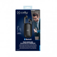 Celly Slide1 Auricolare Wireless In-ear Musica e Chiamate Bluetooth Nero