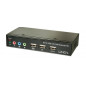 Lindy 39377 switch per keyboard-video-mouse (kvm) Nero