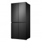 Hisense RQ563N4SF2 frigorifero side-by-side Libera installazione 454 L E Nero