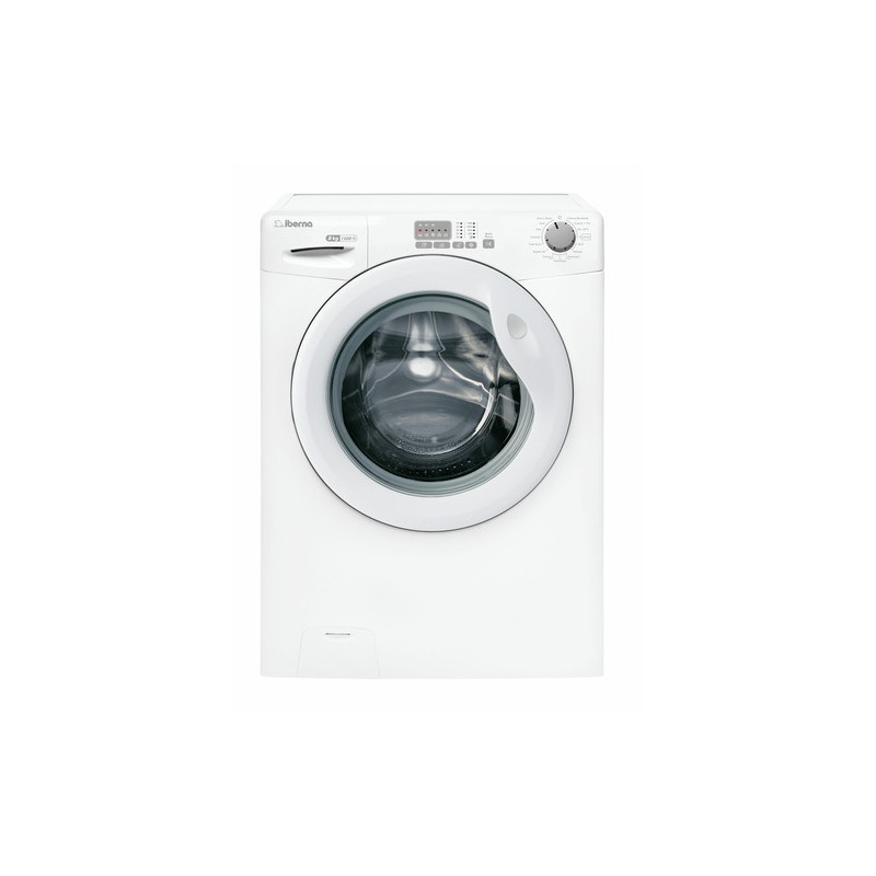 Iberna IB 128DE-11 lavatrice Caricamento frontale 8 kg 1200 Giri/min D Bianco