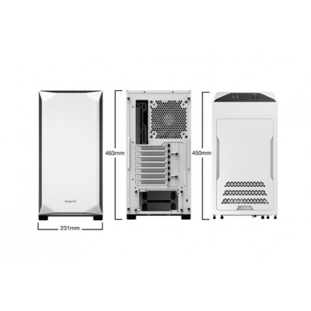 be quiet! BGW35 computer case Tower Bianco